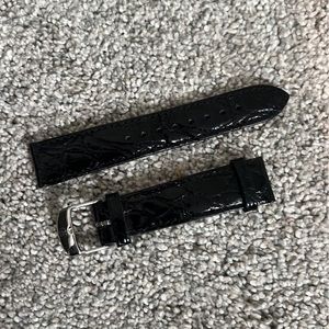 Leather watch band